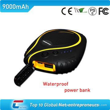 Rechargeable backup iphone battery charger with SOS Function 9000mah
